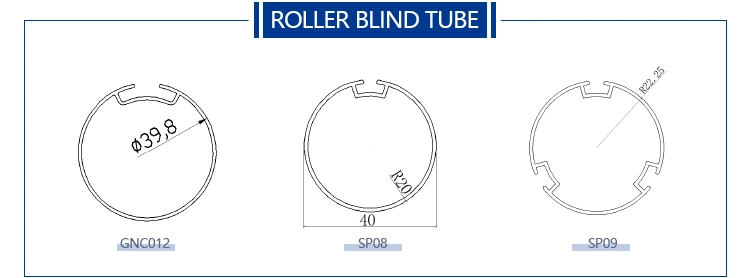 Wholesale Roller Blind Bottom Rail Aluminum Curtain Track for Nigeria