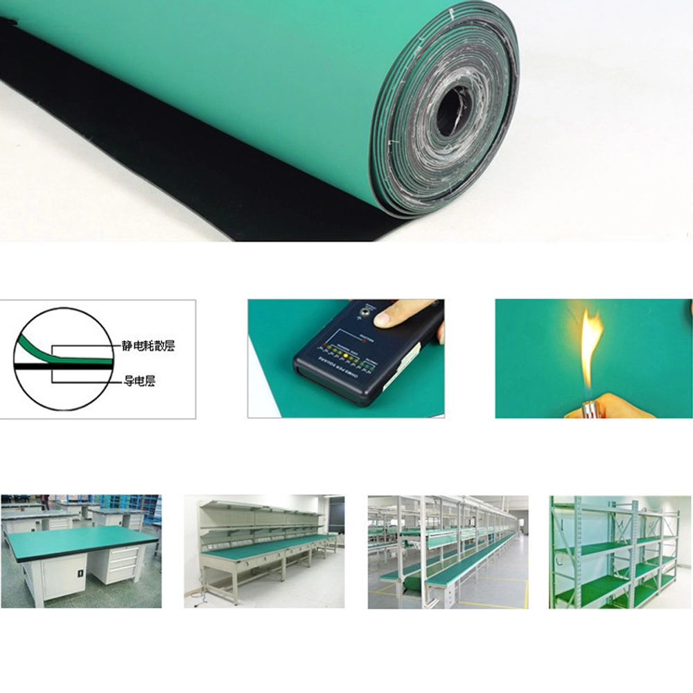 Top Quality Electronic Safe Protective Cleanrooom Anti-Static ESD Rubber Mat