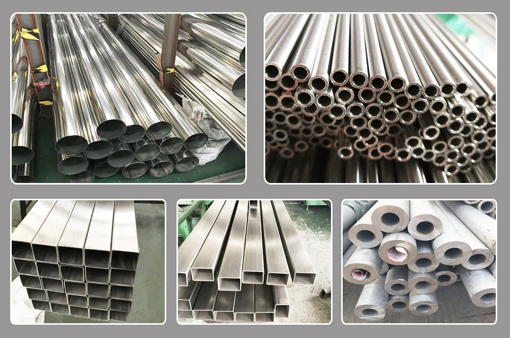 ASTM AISI 201 304 316 316L 430 Pickling Ba 2b Bright Polish Cold Hot Rolled Stainless Steel Seamless / Welded Pipe for Building Materials