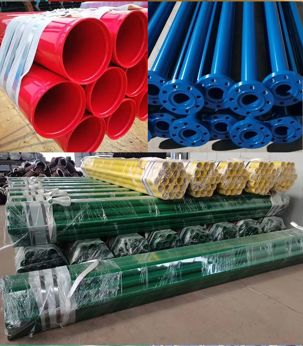 China Industry 28mm Od Carbon Steel PE Coated Lean Pipe