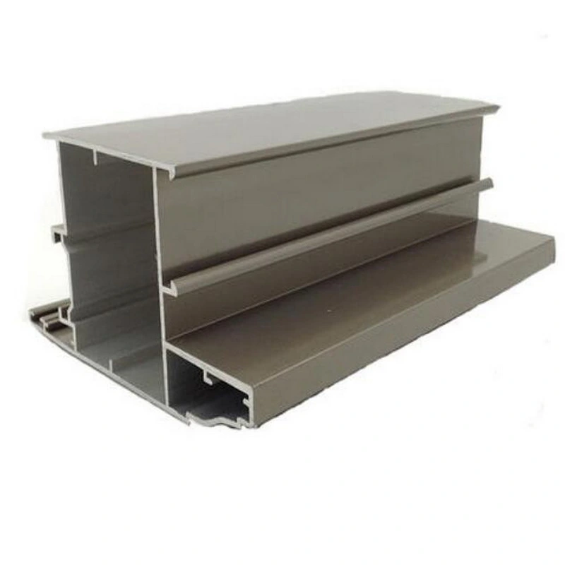 Aluminum Extrusion Profile with 6061/6063 T1-T5 Anodized for Construction, Solar Energy, Industrial Frame Aluminum, Residential Building,Architecture,Heat Sink