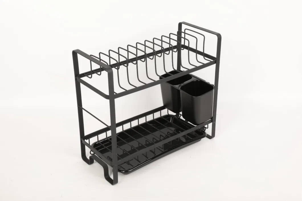 Metal Wire Stainless Steel Kitchenware Kitchen Accessories Dish Rack Kitchen Storage Display Rack Shelf