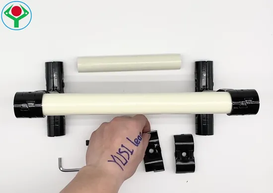 ESD Lean Pipe with Plastic Coating for Rack System 