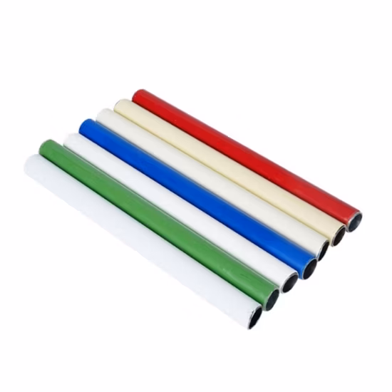 China Industry 28mm Od Carbon Steel PE Coated Lean Pipe