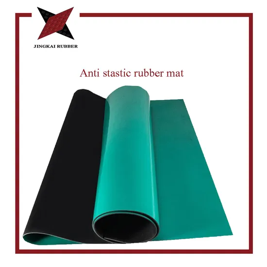 Anti Static Textured Rubber Sheet 1X10m ESD Mat for Clean Room Workbench 