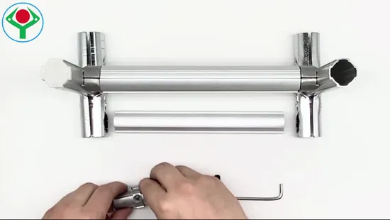 Aluminum Alloy Pipe for Lean Logistic/Workstation/Cart/Hardware/Aluminum Pipe/Connector/Aluminum Profile 