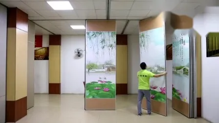 Aluminium Profile High Ultra Movable Partition Wheels Sliding Wall Track 