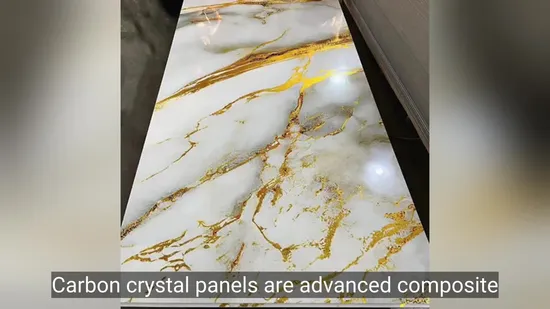 Bamboo Charcoal Fiber Carbon Crystal Board Wood Grain Series Samples 