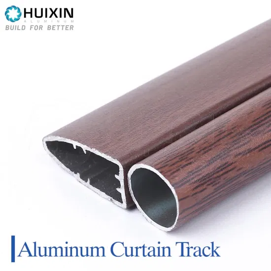 Modern Window Zebra Curtain Track Profile Aluminum Roller Blind Tracks