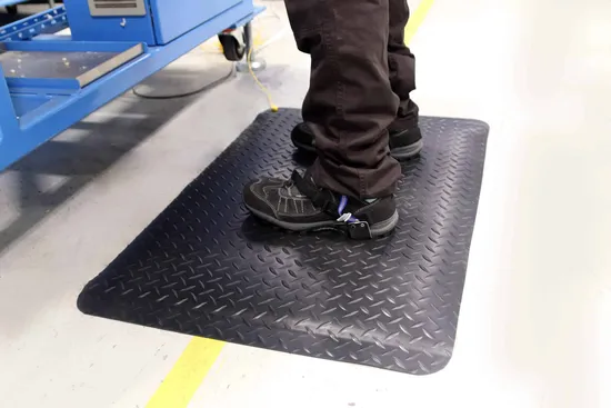 Anti Static PVC Rubber ESD Anti Fatigue Mats 