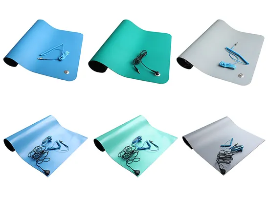 Premium ESD Rubber Workbench Mats 1mx10m for Professionals 