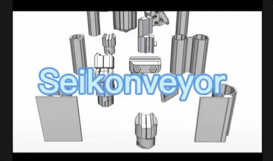 Industrial Lean Pipe for PE ABS Pipe Rack System for Warehouse 