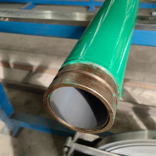High Quality 0.7mm~1.5mm 28mm Ivory Pipe PE/ABS Coated Steel Pipe ESD Used for Workbench Flow Rack Popular in Factory Lean Pipe/Tube Lean Production