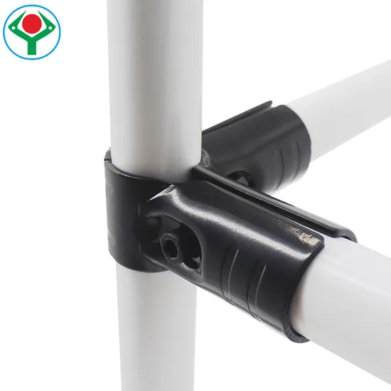 Flexible Pipe Rack System Lean Pipe with Joint Round Coated Tube 