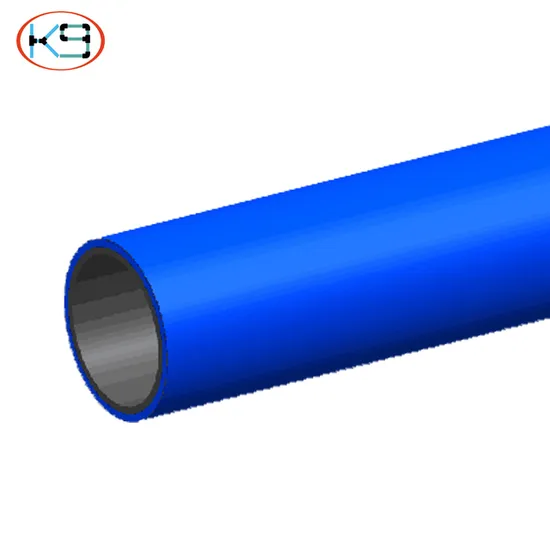 Flexible Pipe Rack System Lean Pipe with Joint Round Coated Tube 