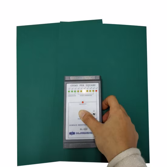 Dark Green 100% New Antistatic Rubber Mat ESD Table Mat